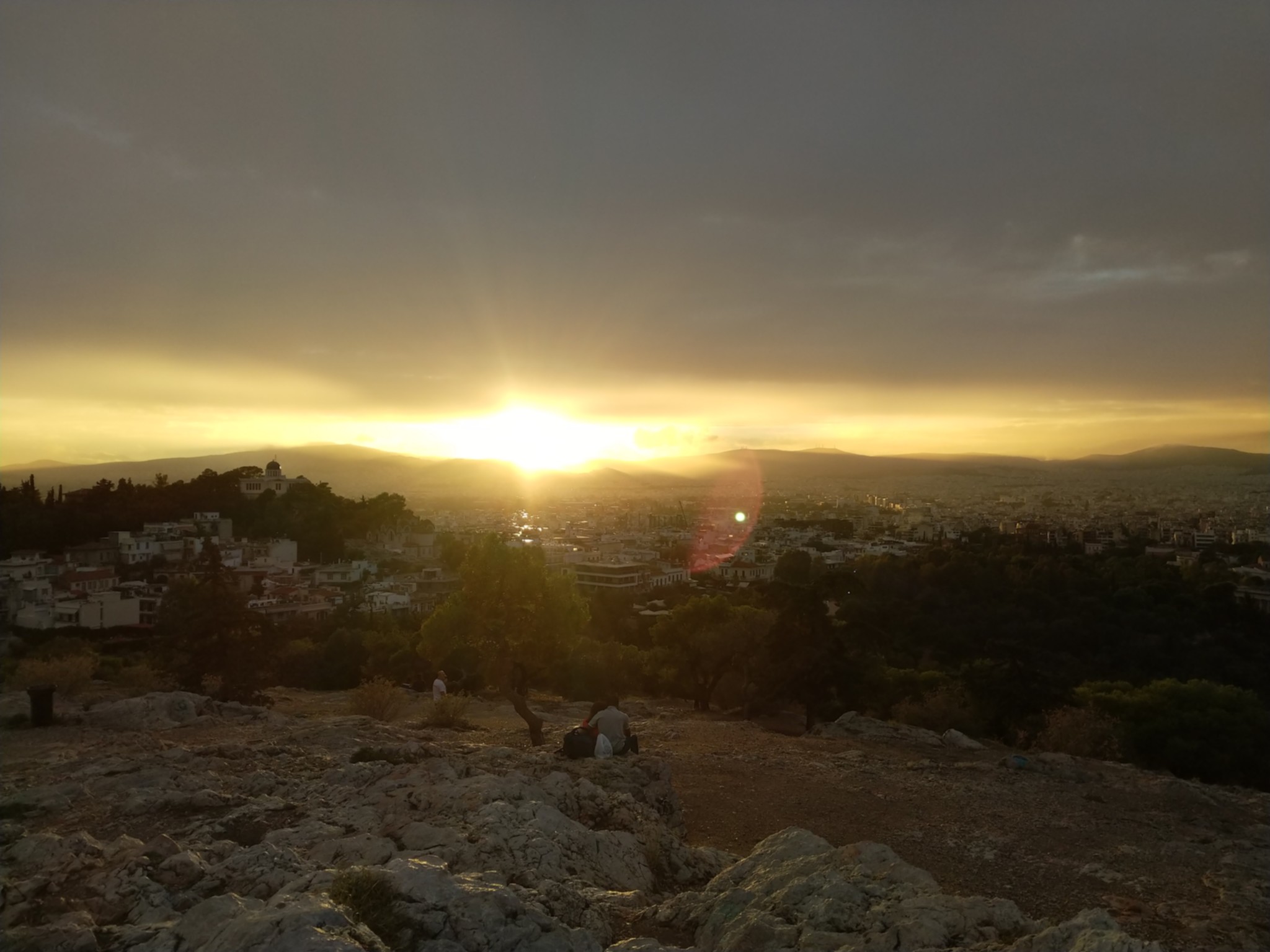 Sunset from the Acropolis